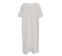 armedangels Damen Jerseykleid XELINAA FINE STRIPE – recycelter Baumwollmix – XS undyed-black