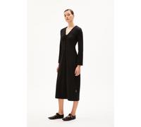 ARMEDANGELS GETAA - Damen Jerseykleid Slim Fit aus Bio-Baumwoll Mix black S