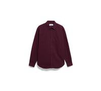 Armedangels - GIAALO GMT DYE dark cranberry - Gr. - XL