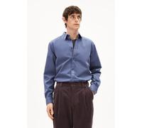 armedangels Longsleeve GIAALO GMT DYE – Bio-Baumwoll-Mix, Relaxed Fit – Blau L