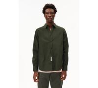 ARMEDANGELS GIAALO OVERSHIRT Herren Hemd aus Bio-Baumwoll Mix forest pine S