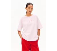 ARMEDANGELS GIANNAA CHAANGE Damen T-Shirt aus recyceltem Baumwoll Mix pink mist S