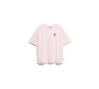 ARMEDANGELS Oversized T-Shirt aus reiner Baumwolle Modell 'GIANNAA CHAANGE' in Hellrosa, Größe S
