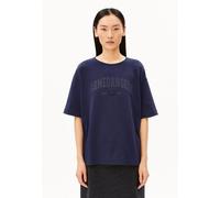 ARMEDANGELS GIANNAA COLLEGE Damen T-Shirt aus Bio-Baumwoll Mix tinted navy S