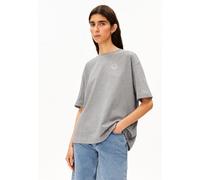 GIANNAA DIFFERENCE T-SHIRT | 100% Bio-Baumwolle - grau (XS)
