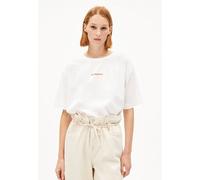 ARMEDANGELS Damen T-Shirt aus Bio-Baumwolle GIANNAA MAATURE Oversized Fit White