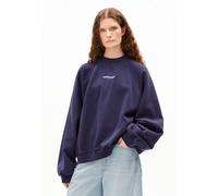 ARMEDANGELS GMT DYE CREWNECK Damen Sweatshirt aus Bio-Baumwolle tinted navy XL