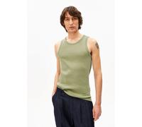 ARMEDANGELS GMT DYE Herren Ripp-Top aus Bio-Baumwoll Mix fatigue green washed L