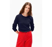 ARMEDANGELS GMT DYE RIB Damen Ripp-Longsleeve aus Bio-Baumwoll Mix tinted navy L