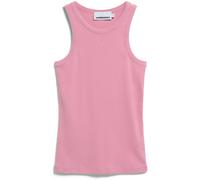 Armedangels Damen Top GMT DYE RIB – aus Bio-Baumwoll-Mix, hautfreundlich – Rosa Größe M