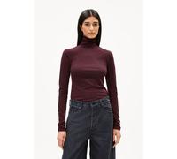 ARMEDANGELS GRAZILIANAA SOFT Damen Longsleeve aus Bio-Baumwolle dark cranberry XS