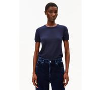 ARMEDANGELS GUILIAA MERINO - Frauen Slim Fit Stricktop - blau XXL tinted navy