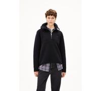 ARMEDANGELS HAARLEENAA COTTON FLEECE - Damen Fleece-Sweatshirt aus Bio-Baumwolle black L