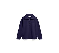 ARMEDANGELS Damen-Fleece-Sweatshirt HAARLEENAA aus Bio-Baumwolle Oversized-Fit Tinted Navy S