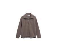 ARMEDANGELS - Women's Haarleenaa - Fleecepullover, Gr. XL, grau/braun (WalnutCream)