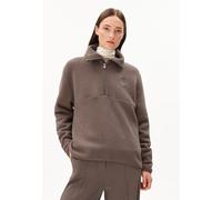 ARMEDANGELS - Women's Haarleenaa - Fleecepullover, Gr. XS, grau/braun (WalnutCream)