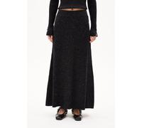 ARMEDANGELS HANAA TWEED - Damen Strickrock aus recyclem Bio-Woll Mix black-oatmilk XS