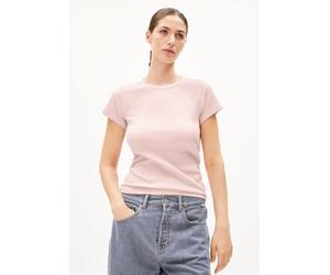 ARMEDANGELS HANJAA Damen Ripp-T-Shirt aus Bio-Baumwoll Mix rosalilly S
