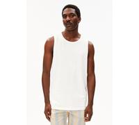 ARMEDANGELS HEAVY WEIGHT TANK TOP Herren Heavyweight Tanktop aus recyceltem Baumwoll Mix white S