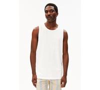 ARMEDANGELS HEAVY WEIGHT TANK TOP Herren Heavyweight Tanktop aus recyceltem Baumwoll Mix white XXL