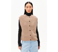 ARMEDANGELS HELGEAA PREMIUM Damen Stricktop aus Mohair Mix true camel L