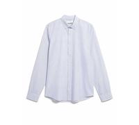 ARMEDANGELS Hemd Casual Fit QUAASA STRIPES weiss | L