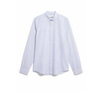 ARMEDANGELS Hemd Casual Fit QUAASA STRIPES weiss | XXL