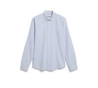 ARMEDANGELS QUAASA STRIPE LONGSLEEVE SHIRT - Männer Regular Fit Hemd - mehrfarbig XXL white-dark morning