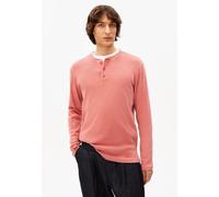 ARMEDANGELS HENLY GMT DYE Herren Longsleeve aus Bio-Baumwoll-Mix tabasco red washed S
