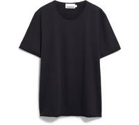 Armedangels Herren Aamon Brushed T-Shirt (Größe L, schwarz)