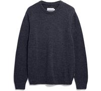 ARMEDANGELS ALVAARIO - Männer Regular Fit Strickpullover - mehrfarbig S steel melange-dark morning-night sky