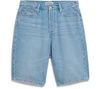 Armedangels Herren Baggy Hemp Blend Denim Shorts (Größe L , blau)