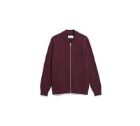 ARMEDANGELS Herren Cardigan aus Bio-Baumwolle AGAAMON Regular Fit Dark Cranberry S