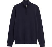 ARMEDANGELS Herren Pullover aus Bio-Baumwolle FAABES Half Zip Knit Sweater Regular Fit Night Sky
