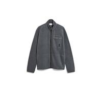 ARMEDANGELS Herren Fleecejacke aus Bio-Baumwolle AABLEO Fleece Relaxed Fit Space Steel S