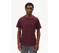 ARMEDANGELS Herren Heavyweight T-Shirt aus Bio-Baumwolle dark cranberry M