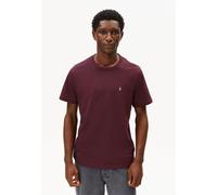 ARMEDANGELS Herren Heavyweight T-Shirt aus Bio-Baumwolle dark cranberry S