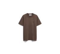 ARMEDANGELS Herren Heavyweight T-Shirt aus Bio-Baumwolle Iconic Å MAARKOS GMT DYE Relaxed Fit Tree Shade Washed