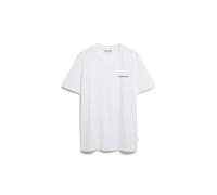 ARMEDANGELS MAARKOS LIGHT SMILE - Männer Relaxed Fit T-Shirt - weiss S