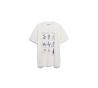 ARMEDANGELS Herren Heavyweight T-Shirt aus recyceltem Baumwoll Mix MAARKOS Preserve Relaxed Fit Pure M