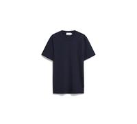 ARMEDANGELS Herren Heavyweight T-Shirt aus recyceltem Baumwoll Mix MAARKOS Relaxed Fit Night Sky S