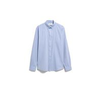 ARMEDANGELS QUAASA LONGSLEEVE SHIRT - Männer Regular Fit Hemd - blau L dark morning