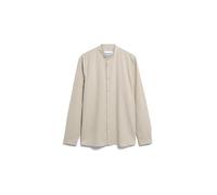 ARMEDANGELS VAALERONIMUS LINO - Herren Hemd Relaxed Fit aus Leinen-Mix sand stone L