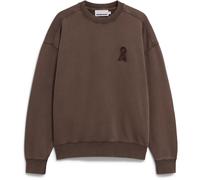 ICONIC Å EMAAL GMT DYE | Sweatshirt aus Bio-Baumwolle - braun (S)