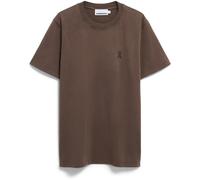 ARMEDANGELS Herren Heavyweight T-Shirt aus Bio-Baumwolle Iconic Å MAARKOS GMT DYE Relaxed Fit Tree Shade Washed S