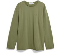 ARMEDANGELS - Jaames Longsleeve Brushed - Longsleeve, Gr. L, oliv (FatigueGreen)