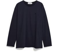 Armedangels Herren Jaames Brushed Longsleeve (Größe L, schwarz)