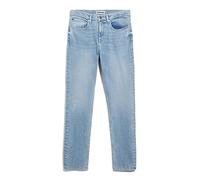 ARMEDANGELS Herren Jeans Tapered Leg Mid Waist Bio-Baumwoll Mix Comfort-Stretch AARJO TARPA Regular Fit Easy Blue