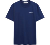 ARMEDANGELS MAARKOS L. FREE SWIM - Männer Relaxed Fit T-Shirt - blau L blue noon