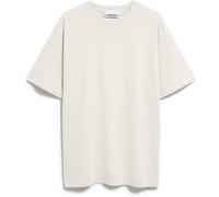 Armedangels Herren Maarkos Linen Blend T-Shirt (Größe M, weiss)